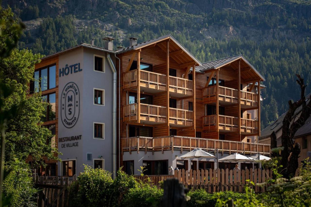 Hôtel Restaurant Le Monêtier Exterior foto
